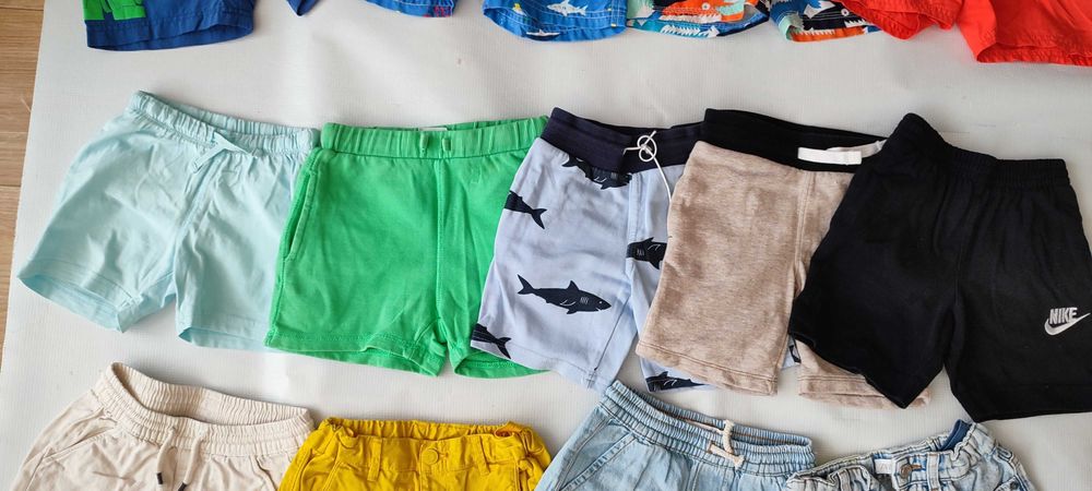 Лот къси панталонки и бански за момче Zara,H&M,lego,nike 92, 98 -104