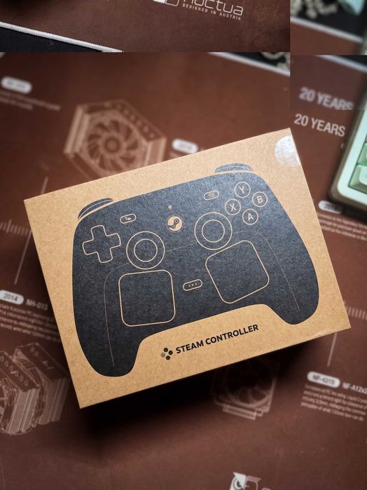 Чисто нов Steam Controller (Запечатан / Неотварян)