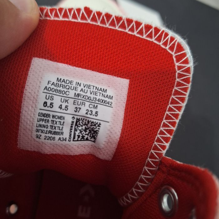 Converse tenisi, nr 37