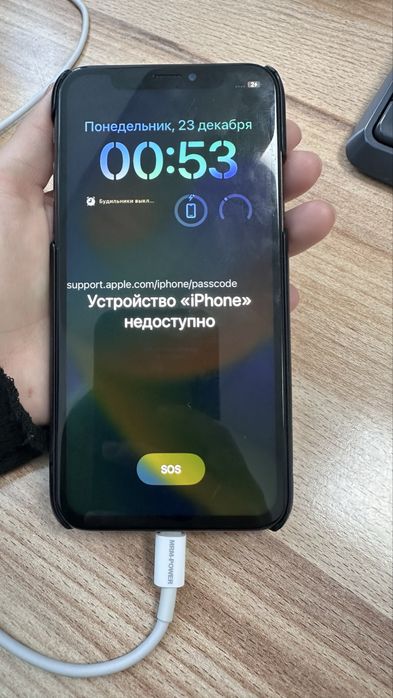iPhone 10, черный