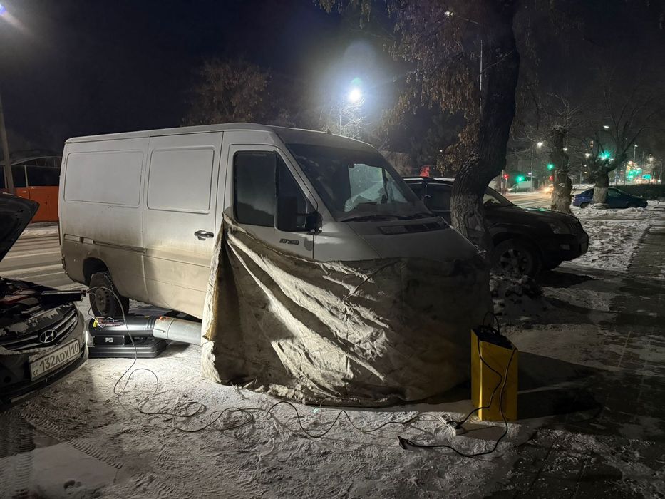 Отогрев авто недорого