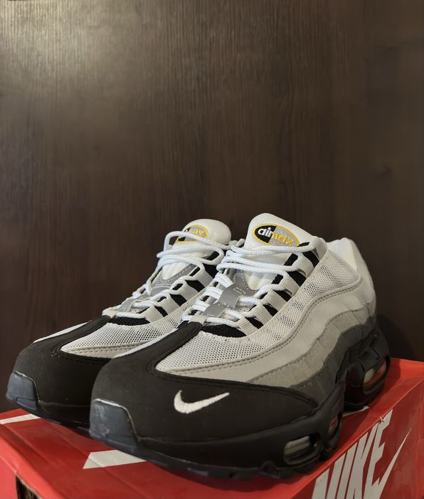 Nike Air Max 95 Grey Orange - 40,41,42,43,44,45,46 (размери)