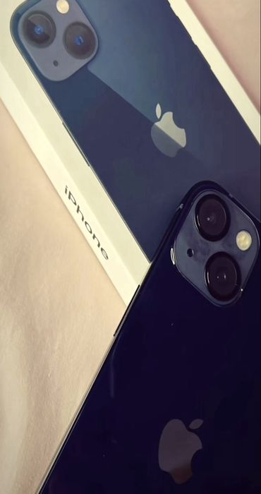 Айфон 14 темно синего цвета