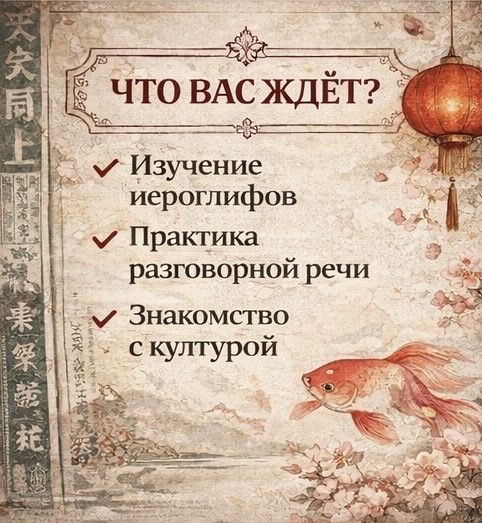 Китайский язык в группе