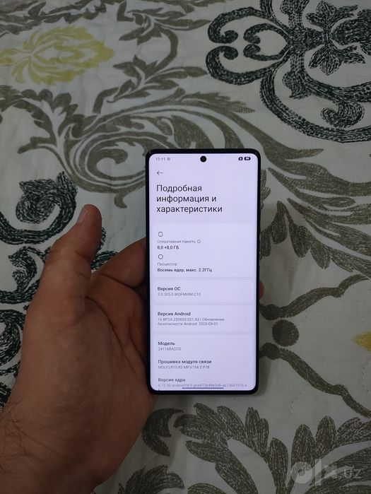 Xiaomi Redmi Note 14 Pro 16/256GB Black Igravoy Holati Yaxshi Ideal