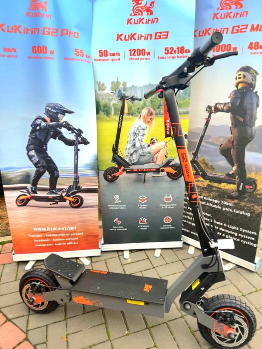 Trotineta electrica ‼️ KUKIRIN G2 ULTRA ‼️Sigilata 2 motoare 5000 peak