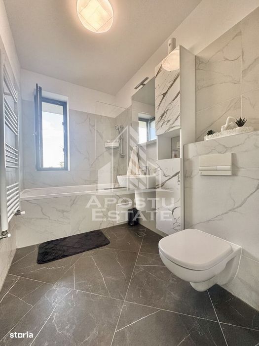 Apartament cu 2 camere la etajul 1 cu lift complet mobilat si utilat