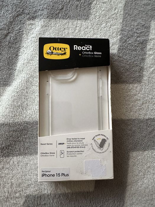 Husa Folie iphone 15 plus otter  box