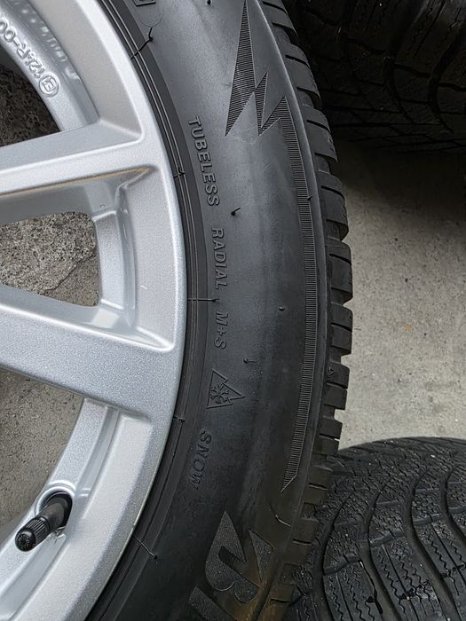 Jante cu anvelope Skoda Octavia, Audi, VW, 205 55 r17 5×112mm 57.1mm