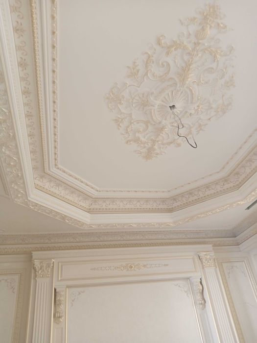 Шпаклёвка
Имулся
Отточенто
Краска
Декор
Роспись
Тяга турлов
Безак иши