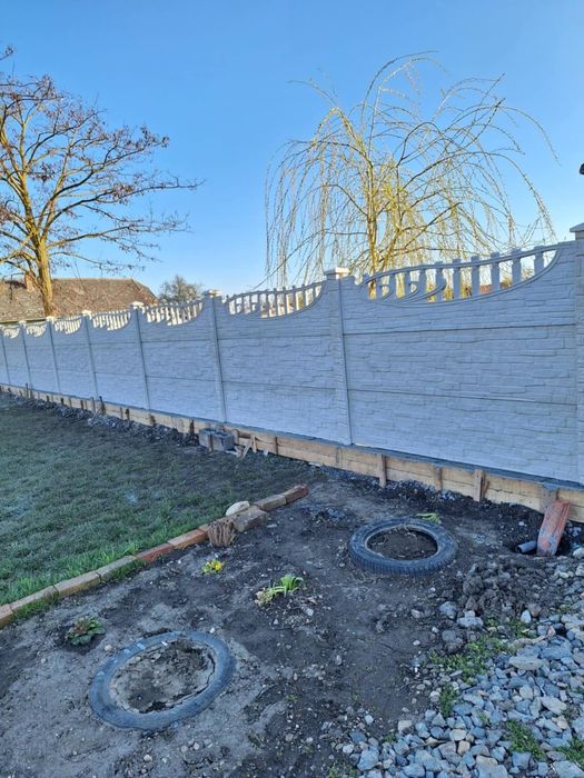 Plăci de gard de beton