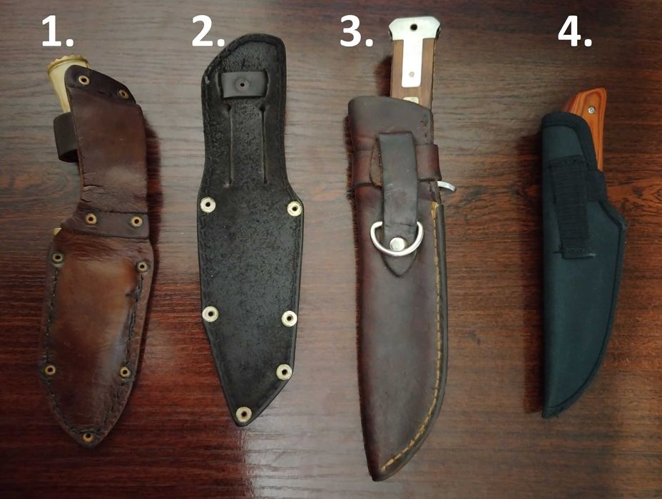 Много запазени ножове