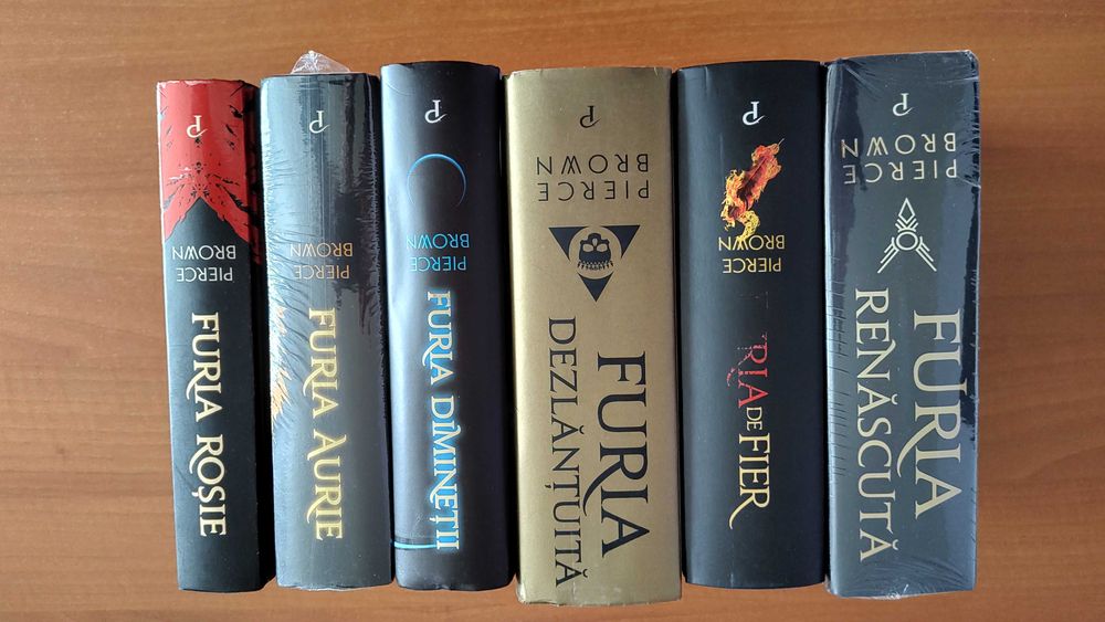 Pierce Brown – seria Furia rosie (Red Rising ), 6 vol, seria completa
