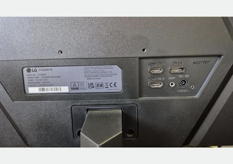 Monitor LG Ultra Gear Gaming
