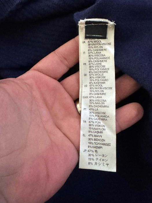 DIESEL pulover din lana pt barbati, marime XL