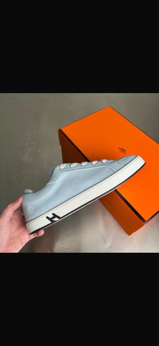 Hermès – светлосини мъжки кецове