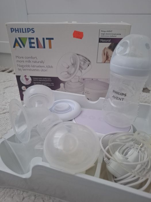 Помпа за кърма Philips Avent Comfort SCF332/01 Natural, Електрическа