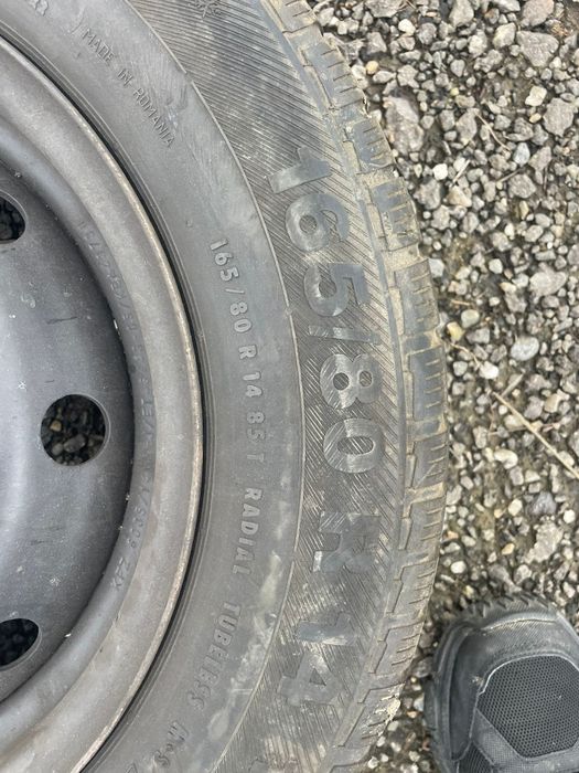 cauciucuri iarna 165/80/14 cu jante