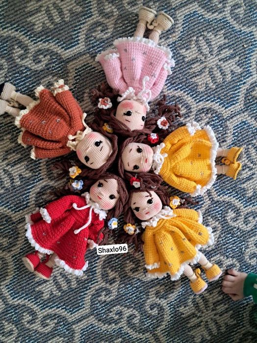 Qoʻgʻorchoqlar sotiladi qoʻlimizda yettita bor