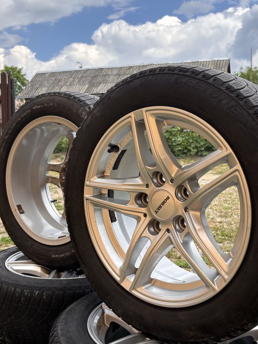 Vând 4 jante din aliaj Borbet 205/55 R16