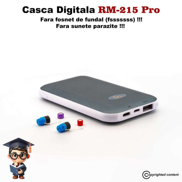 Sistem de copiat PROFESIONAL Casca de copiat Digitala Casti copiat BAC