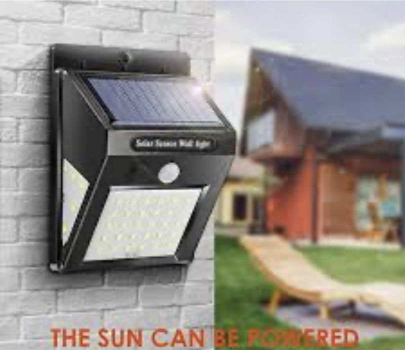 Уличный светильник Solar powered led wall light