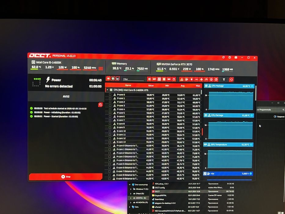 Asus Z790 Gaming Wifi7 + I5 14600k box Ideal