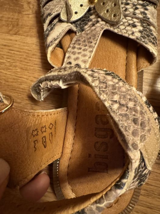 Sandale Bisgaard 33 piele