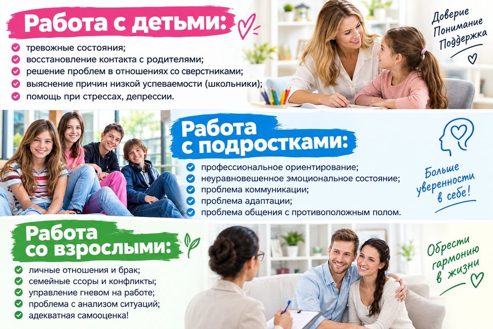 Психолог. Консультация. Психологическая помощь. Гештальт.