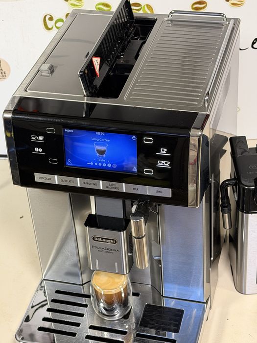 Кафемашина кафе автомат delonghi Primadonna Exclusive с гаранция