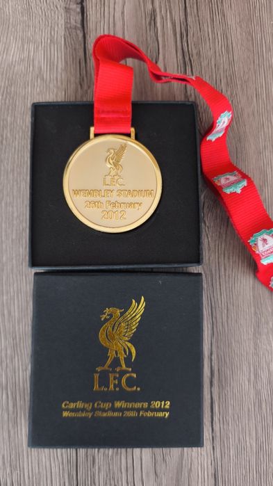 Медал Ливърпул (Liverpool F.C.) Carling Cup 2012
