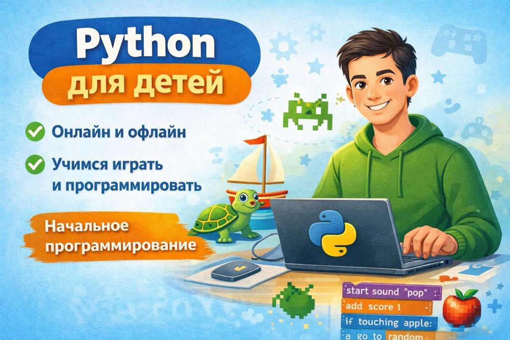 Python для детей — обучение программированию
