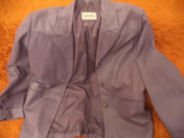 чисто ново дамско яке агнешка кожа