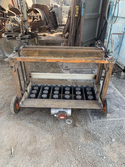 Мешалка и станок для шлака блок