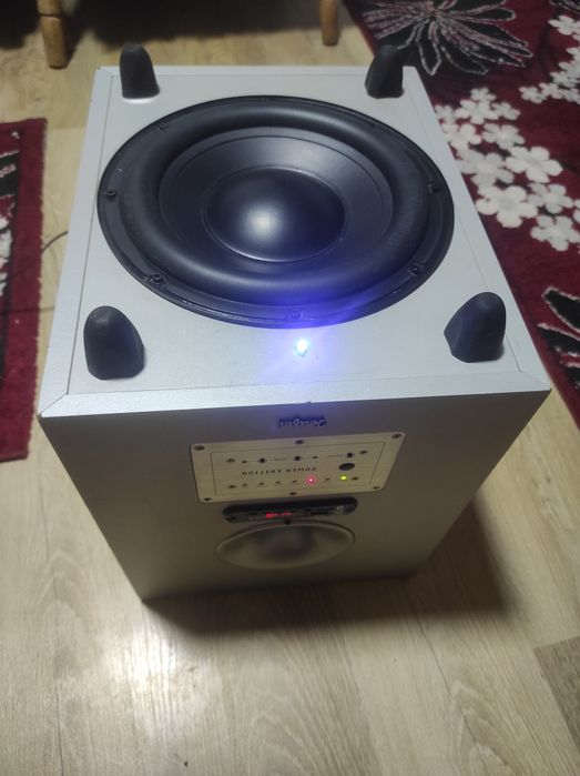Subwoofer teufel 25cm modificat cu bluetooth