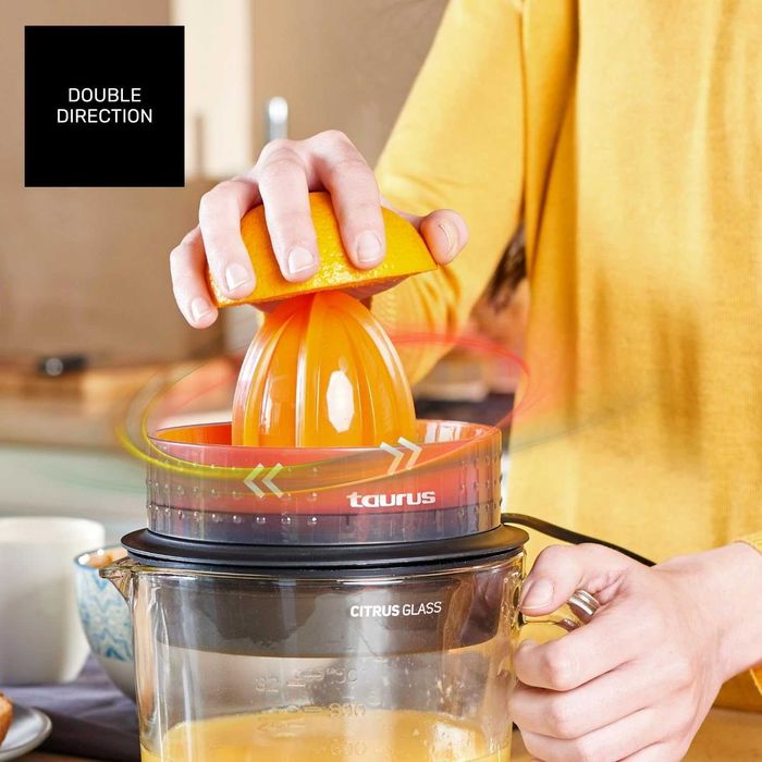 Електрическа Цитруспреса TAURUS, 1л. 30W, Стъклена чаша, НОВО
