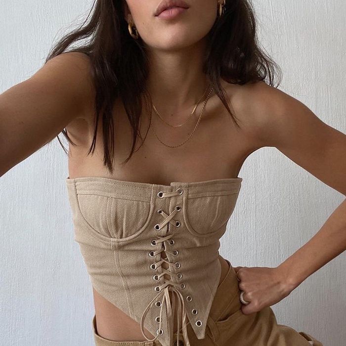 Корсетный топ р. M-L