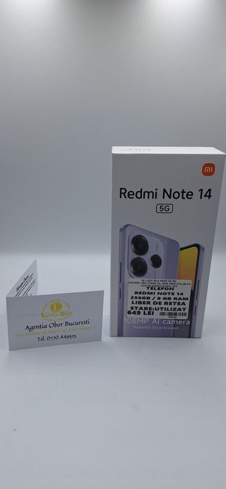 Redmi Note 14 256Gb 8Gb Garantie/Factura #54642
