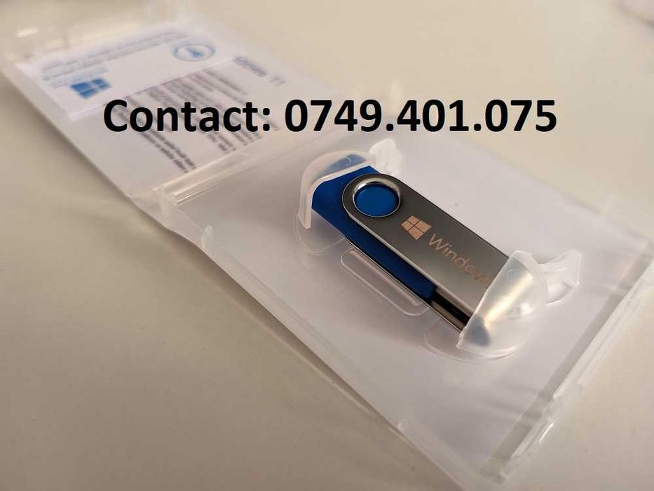 Stick-uri USB noi nouțe cu Windows 7, 8, 10, 11, Office cu licență!