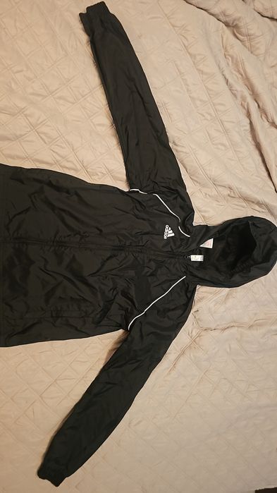 Geaca fotbal ploaie baieti Adidas 9 10 ani (140)