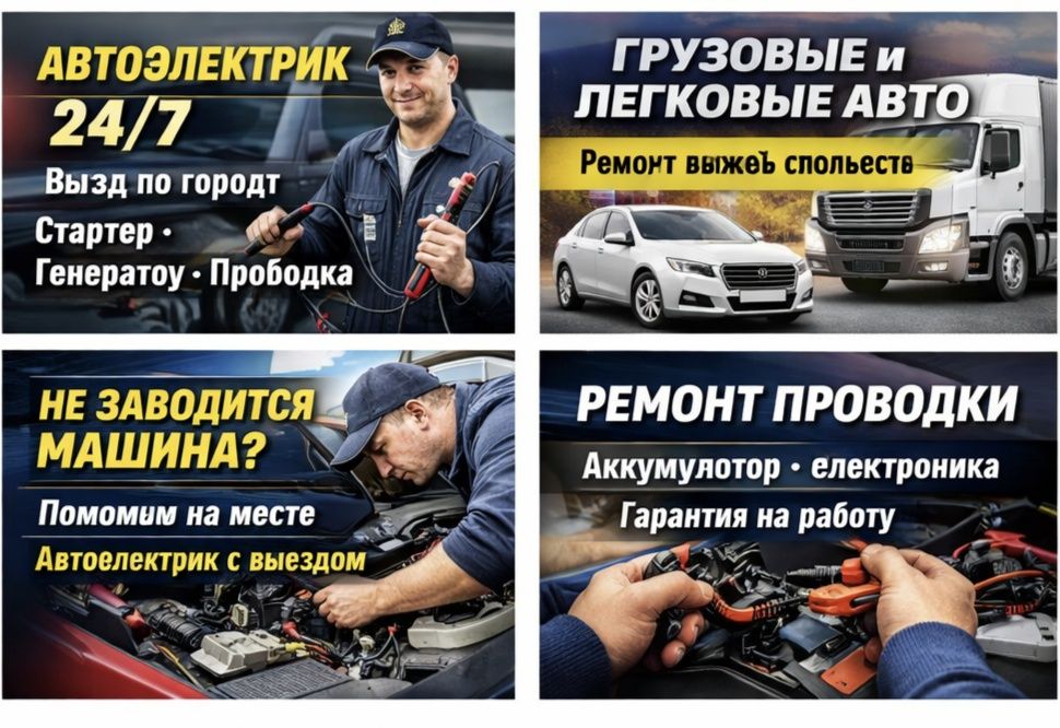 АвтоЭлектрик на выезд...