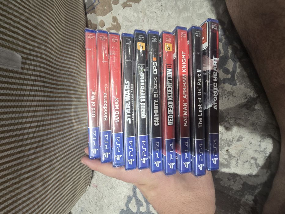Коллекция игр must have ps4, ps5