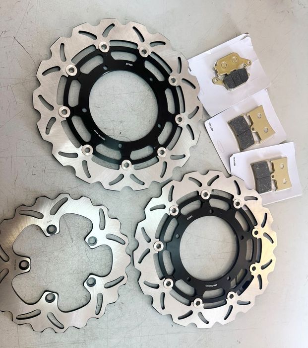 НОВИ спирачни дискове и накладки за Yamaha FZ-1 FAZER 1000 / FZ1