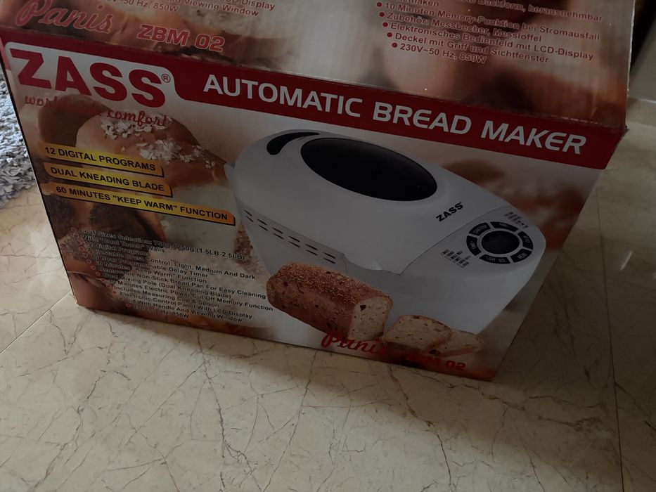 Masina de facut paine Zass ZBM 02