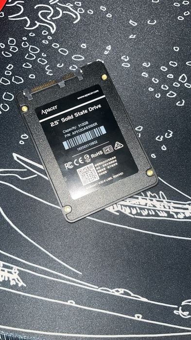 Продам SSD Apacer на 512 гб
