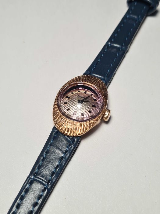 Золотые часы "Чайка" СССР Винтаж 1970год