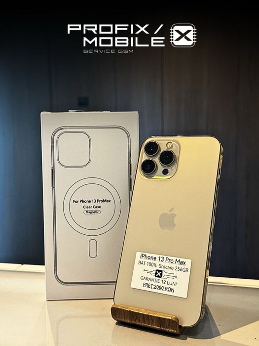 iPhone 13 Pro Max Gold 256 GB Impecabil/Garantie Factura