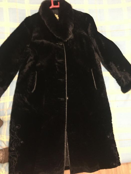 Шуба, натуральный мутон