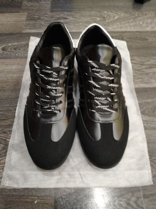 Универсальные, повседневные кожаные туфли