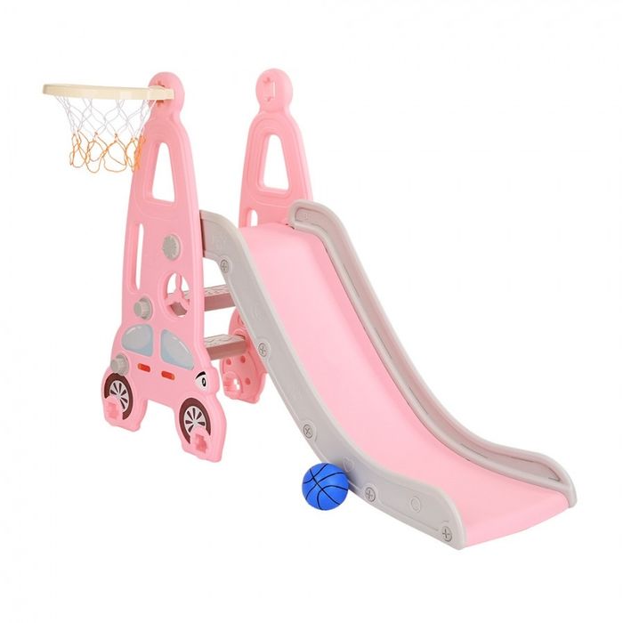 Горка Суперкар розовый